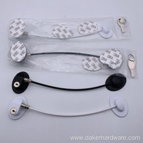 Refrigerator safety lock wire lock for refrigerator